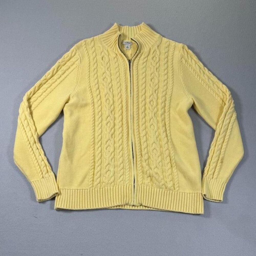 Llbean Women's Yellow Jumper